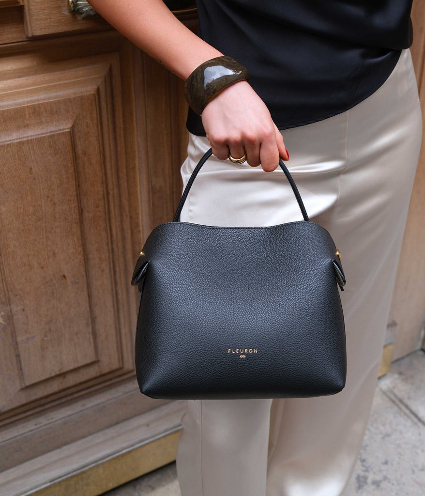Medium Swann | Noir - Fleuron Paris