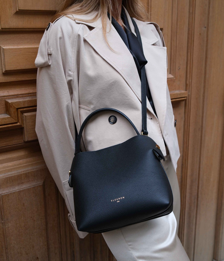 Medium Swann | Noir - Fleuron Paris