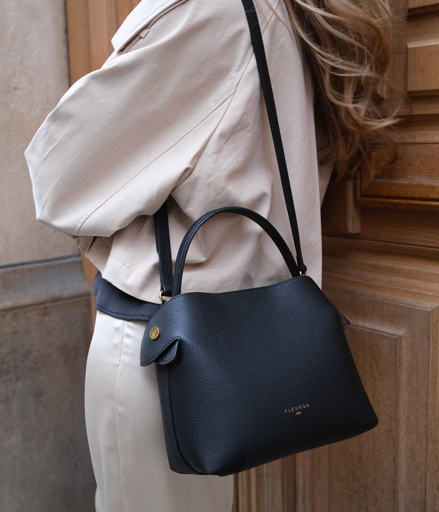 Medium Swann | Noir - Fleuron Paris